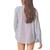  Carve Designs Women's Dylan Gauze Shirt - Back4